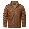 Bruno | Lined Biker Jacket